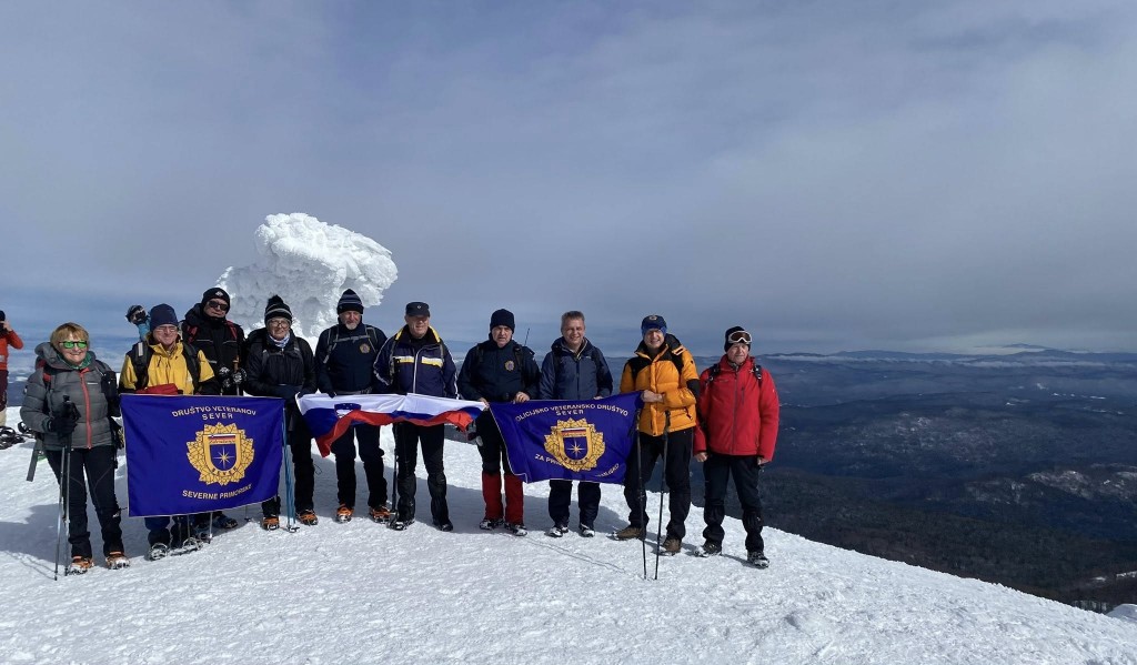 Tradicionalni pohod veteranov na Snežnik